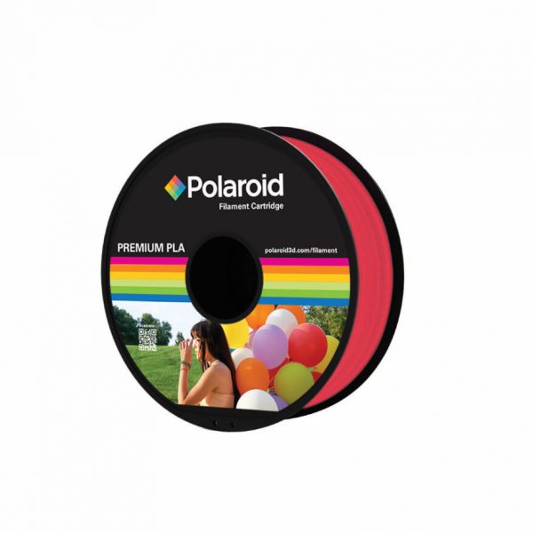 Polaroid 1Kg Universal Premium PLA Filament Material L Rød